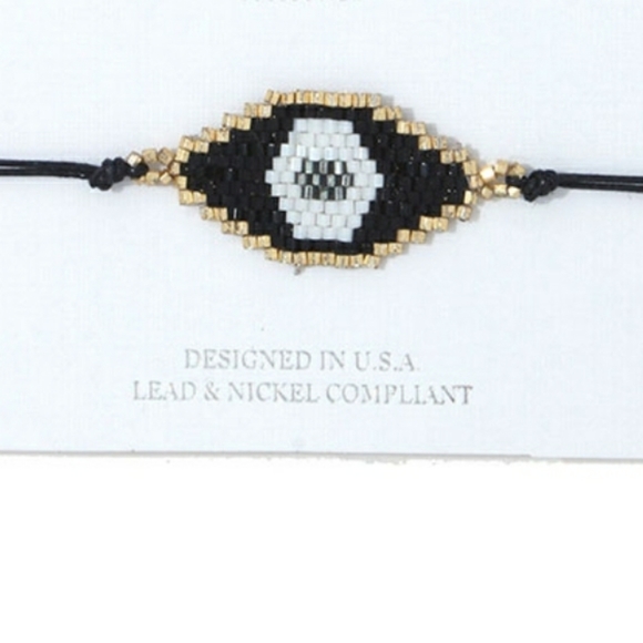 🍭💗Evil Eye Black/Gold Bracelet Bundle for 30% off - Picture 2 of 6